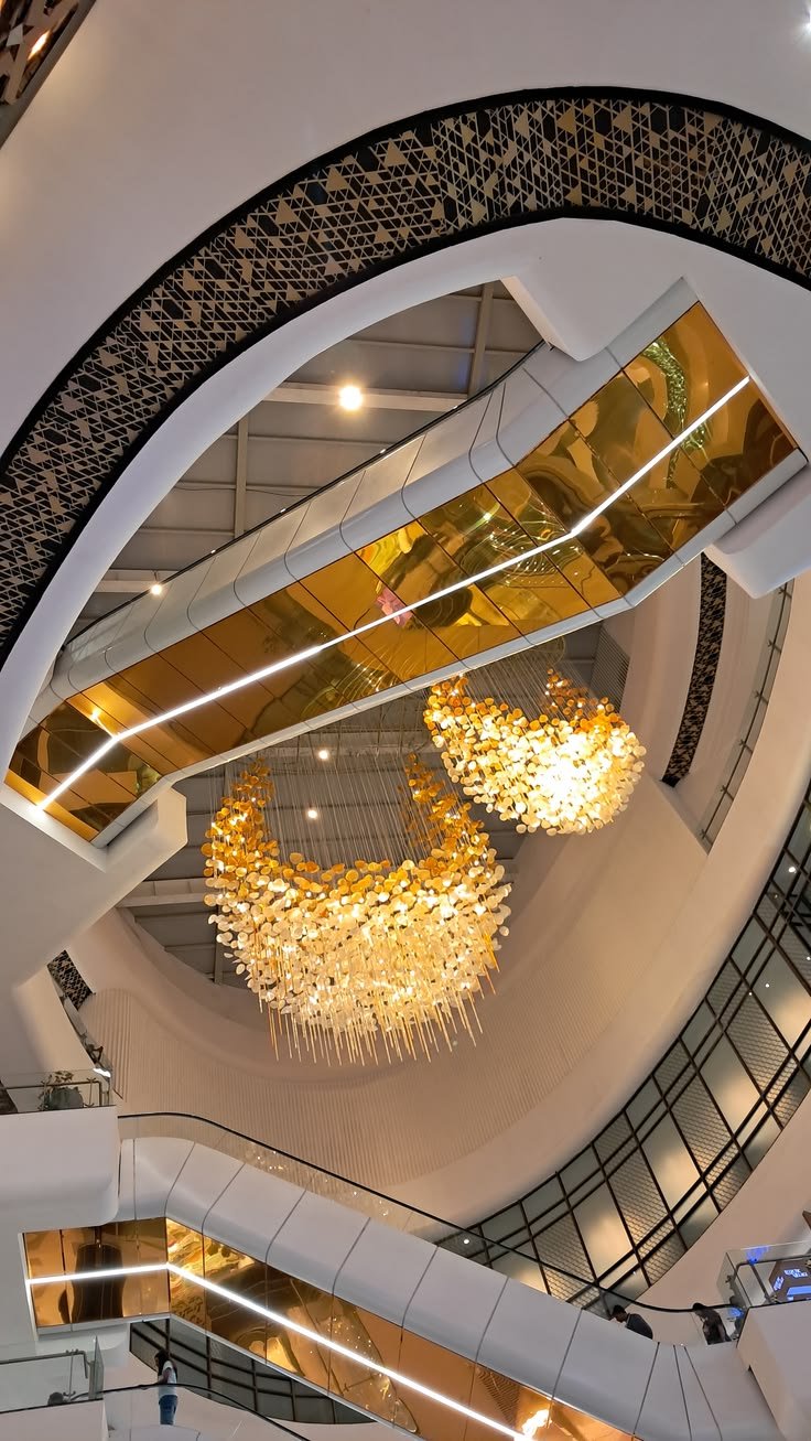 Golden stairs