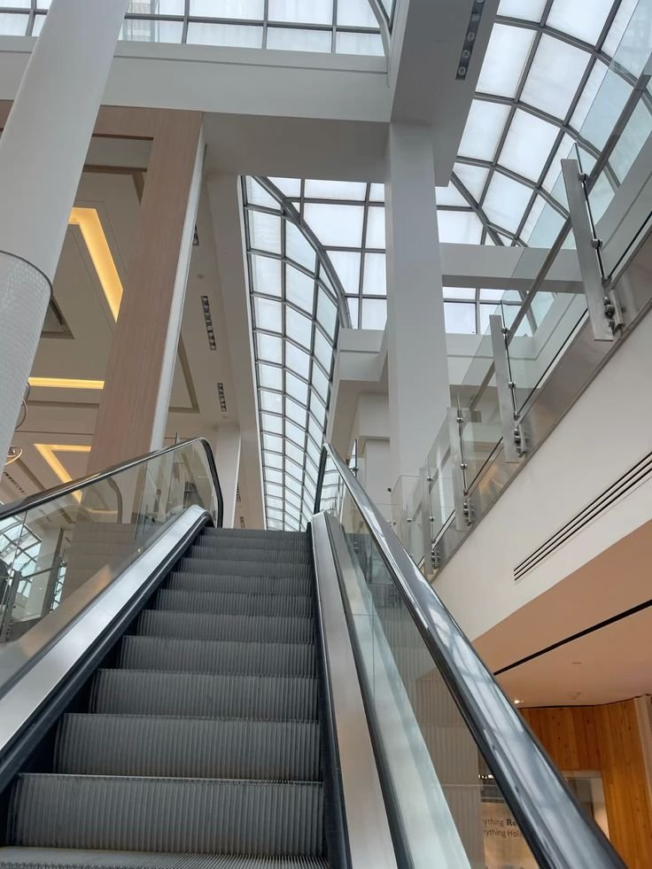 mall escalator
